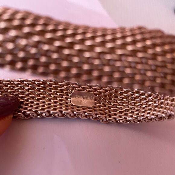 Tiffany & Co somerset Mesh Bracelet - Picture 2 of 2